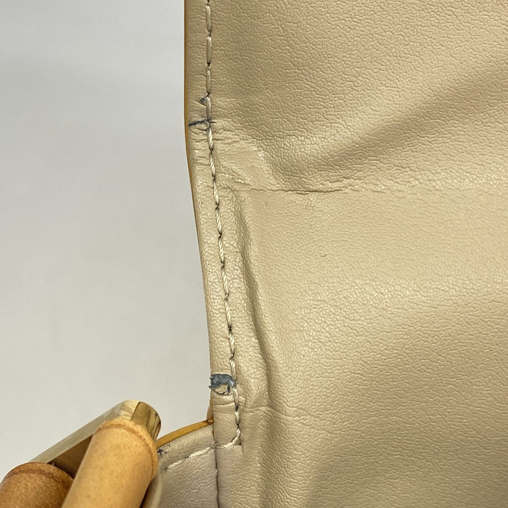 Louis Vuitton Shoulder Bag Vernis Thompson Street Beige — view 8