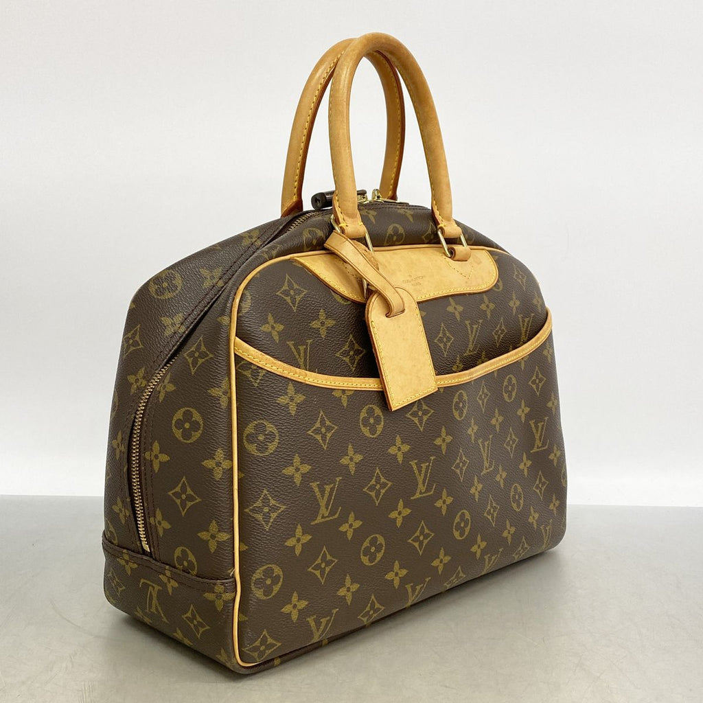 Louis Vuitton Handbag Monogram Deauville Brown — view 2