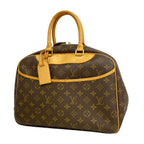 Louis Vuitton Handbag Monogram Deauville Brown