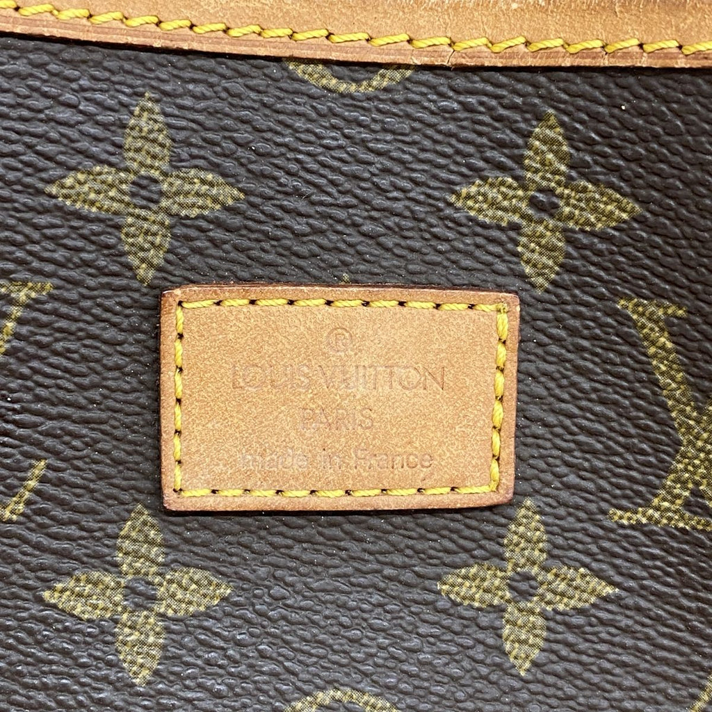 Louis Vuitton Shoulder Bag Monogram Saumur 35 Brown — view 5