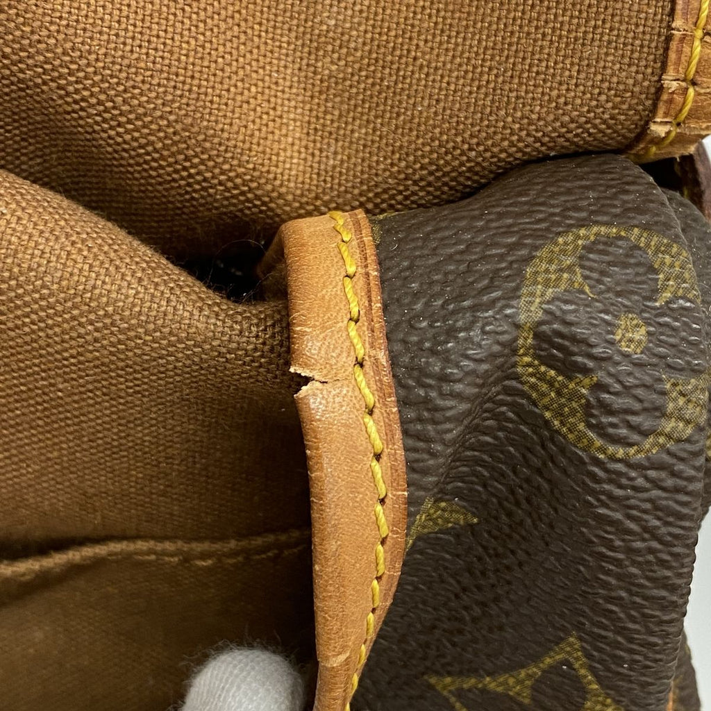 Louis Vuitton Shoulder Bag Monogram Saumur 35 Brown — view 8