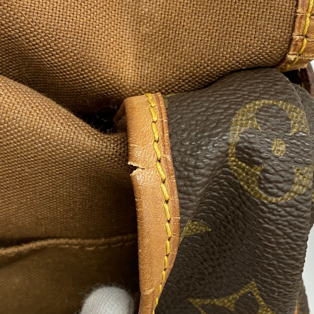 Louis Vuitton Shoulder Bag Monogram Saumur 35 Brown — view 8