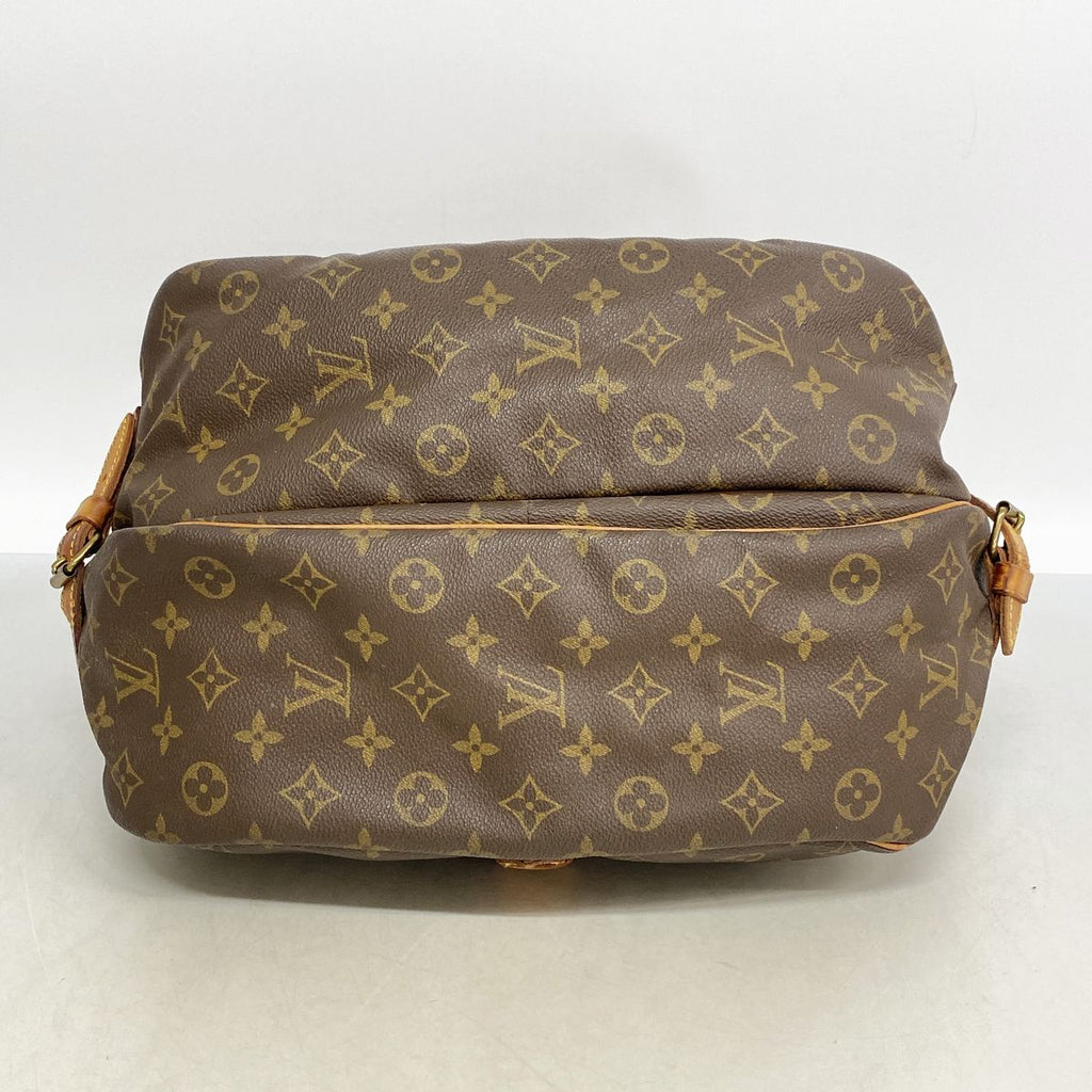 Louis Vuitton Shoulder Bag Monogram Saumur 35 Brown — view 3