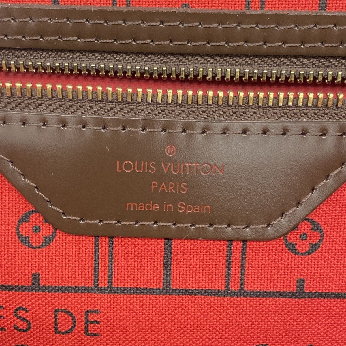Louis Vuitton Tote Bag Damier Neverfull MM Ebene — view 5