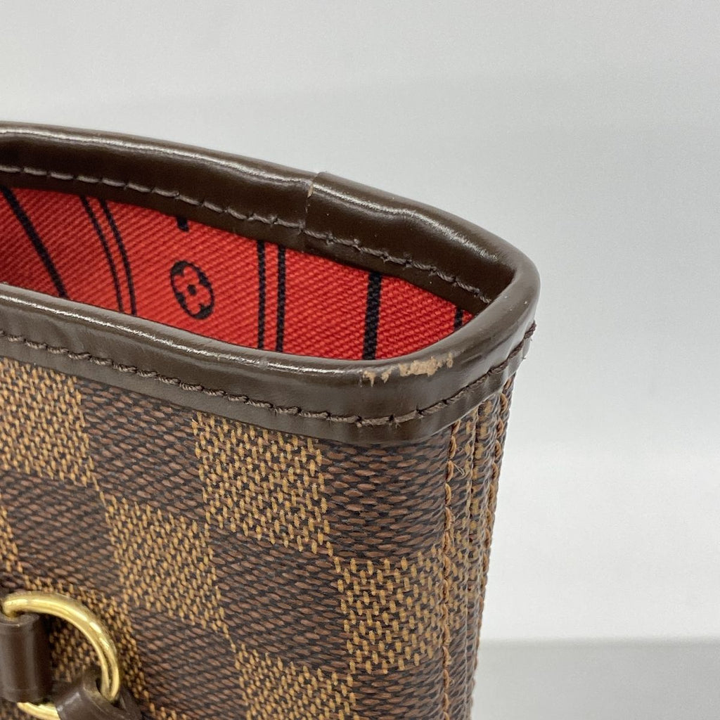 Louis Vuitton Tote Bag Damier Neverfull MM Ebene — view 6