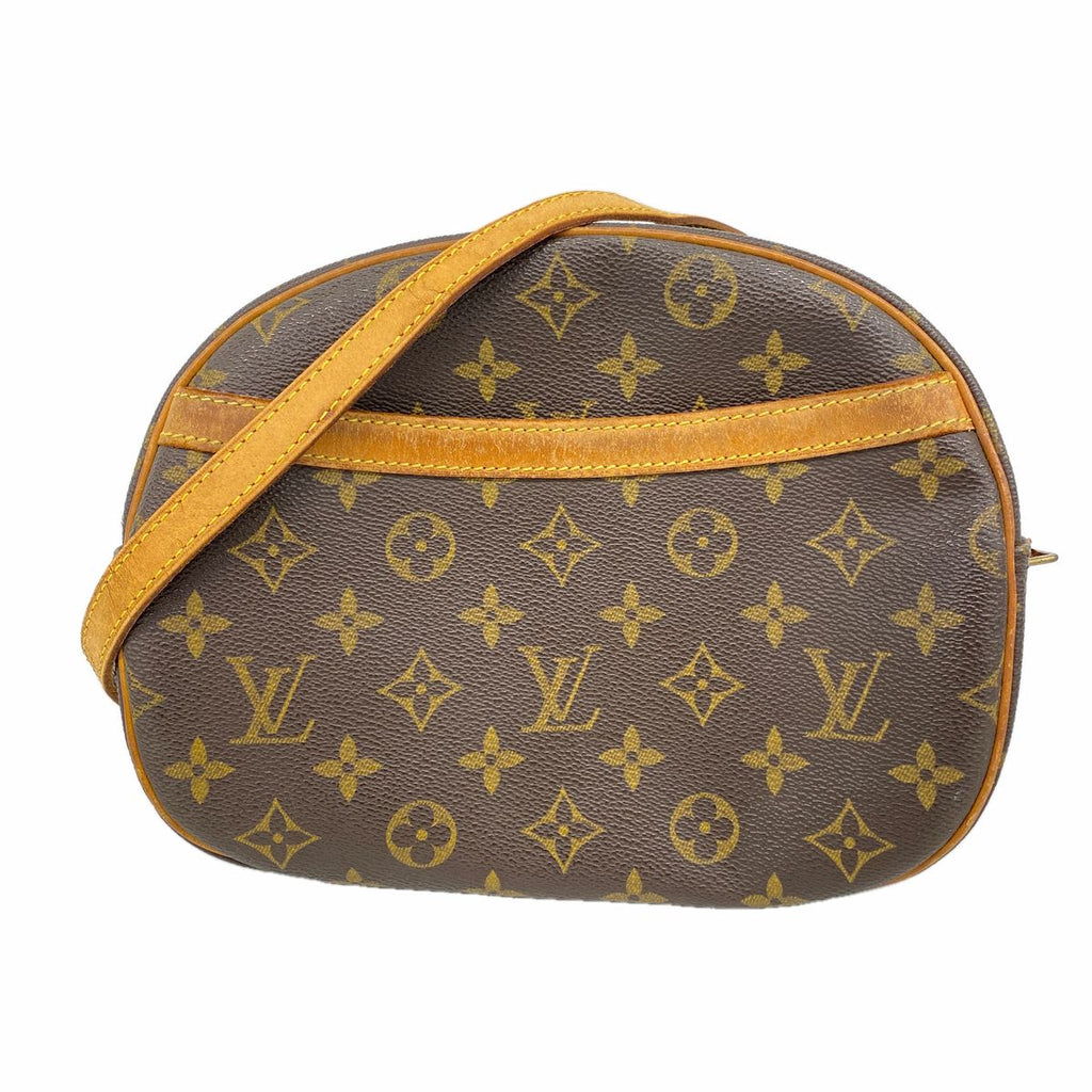 Louis Vuitton Shoulder Bag Monogram Blois Brown