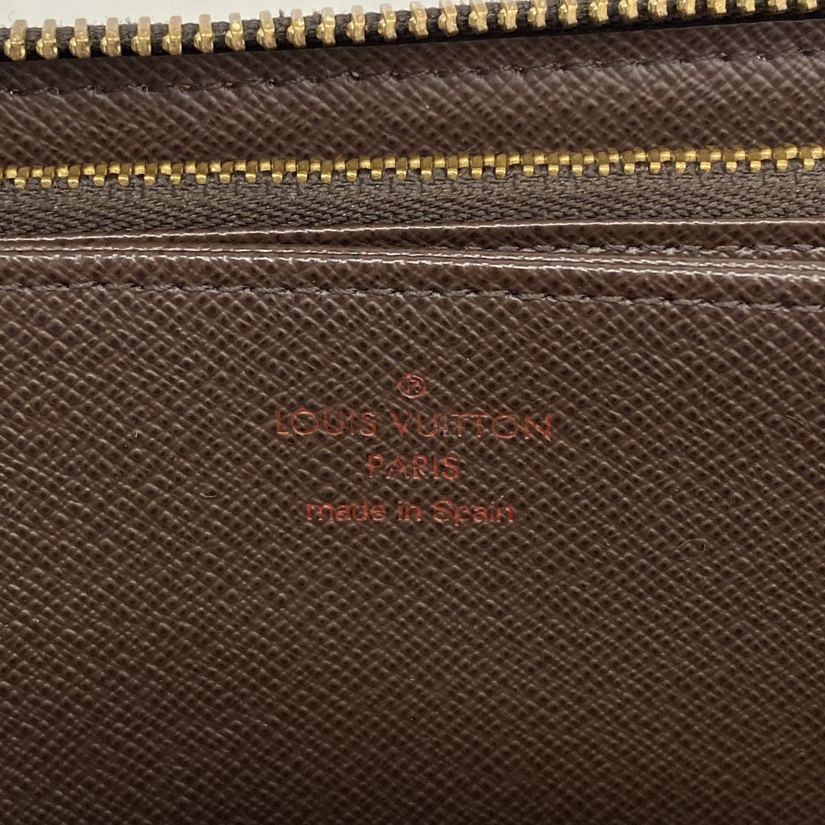 Louis Vuitton Wallet Damier Zippy Ebene — view 4