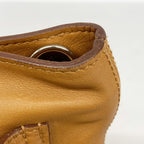 Hermes Tote Bag Caravan Horizontal Leather Brown Silver — view 7