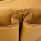 Hermes Tote Bag Caravan Horizontal Leather Brown Silver — view 8