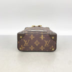Louis Vuitton Handbag Monogram Vertical Box Trunk Brown 2-Way Bag — view 3
