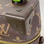 Louis Vuitton Handbag Monogram Vertical Box Trunk Brown 2-Way Bag — view 7