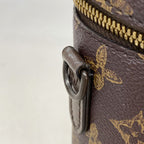 Louis Vuitton Handbag Monogram Vertical Box Trunk Brown 2-Way Bag — view 8