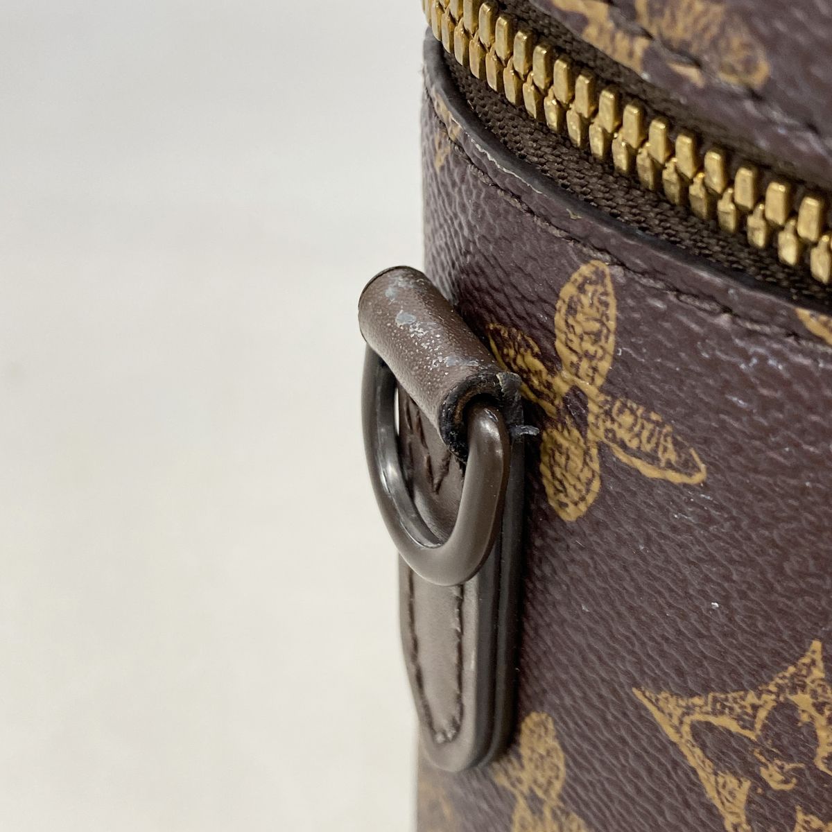 Louis Vuitton Handbag Monogram Vertical Box Trunk Brown 2-Way Bag — view 8