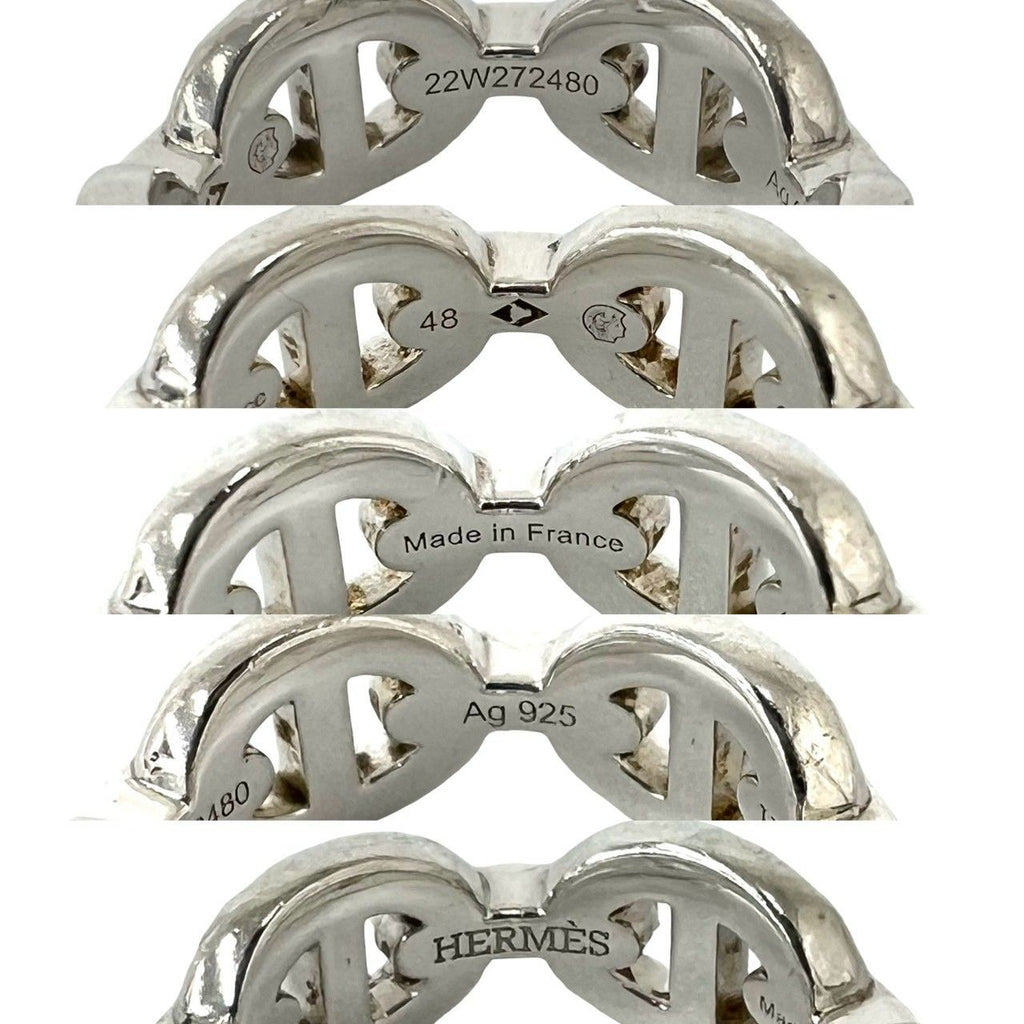 Hermes Enchainee PM Ring 925 Sterling Silver — view 3