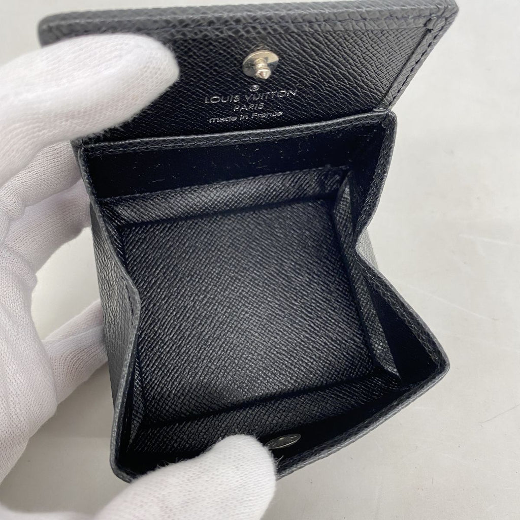 Louis Vuitton Coin Purse Taiga Portefeuille Monnaie Boite Ardoise — view 3