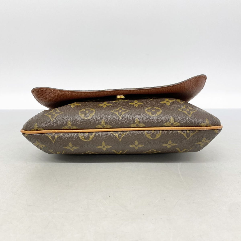 Louis Vuitton Shoulder Bag Monogram Musette Tango Short Strap Brown — view 3