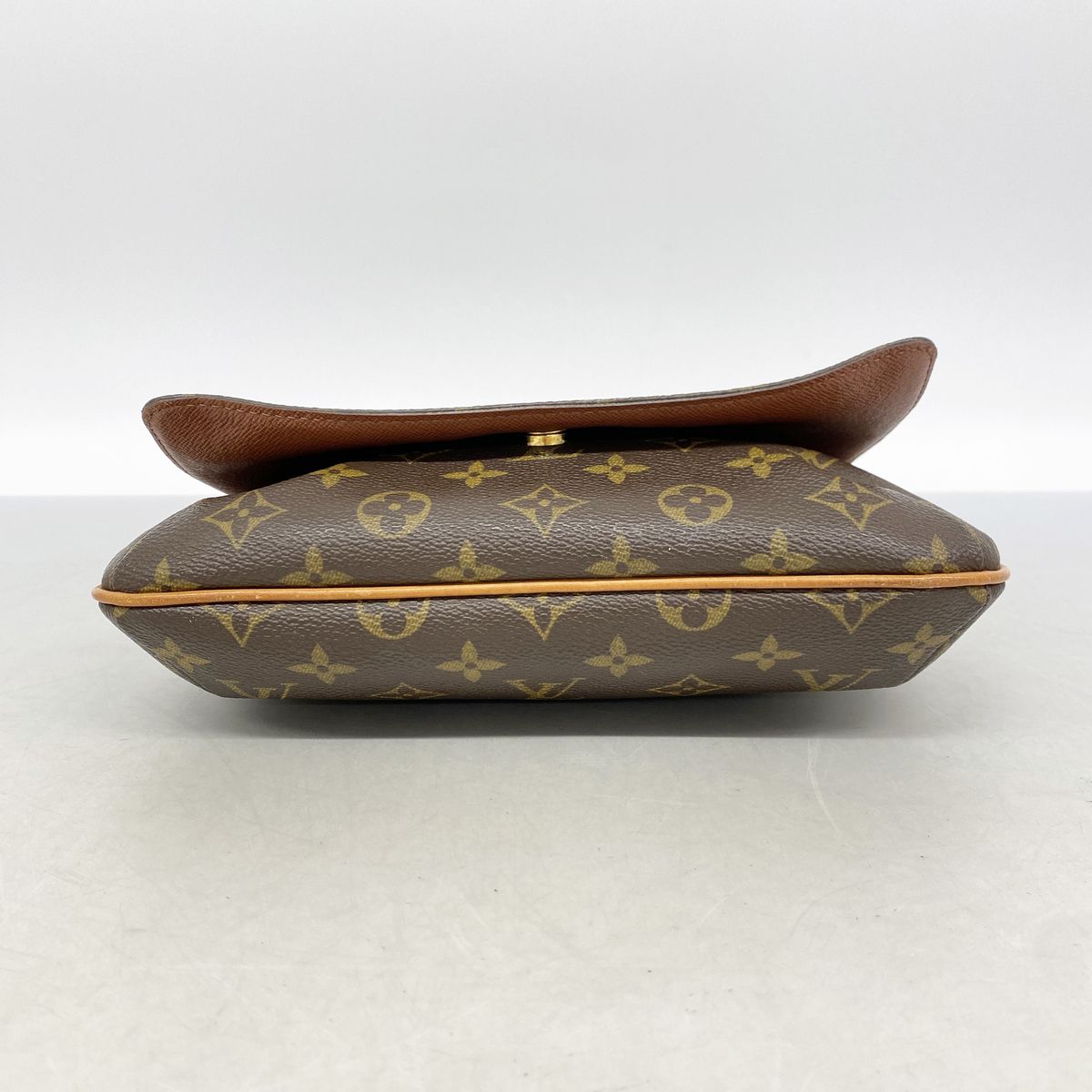Louis Vuitton Shoulder Bag Monogram Musette Tango Short Strap Brown — view 3