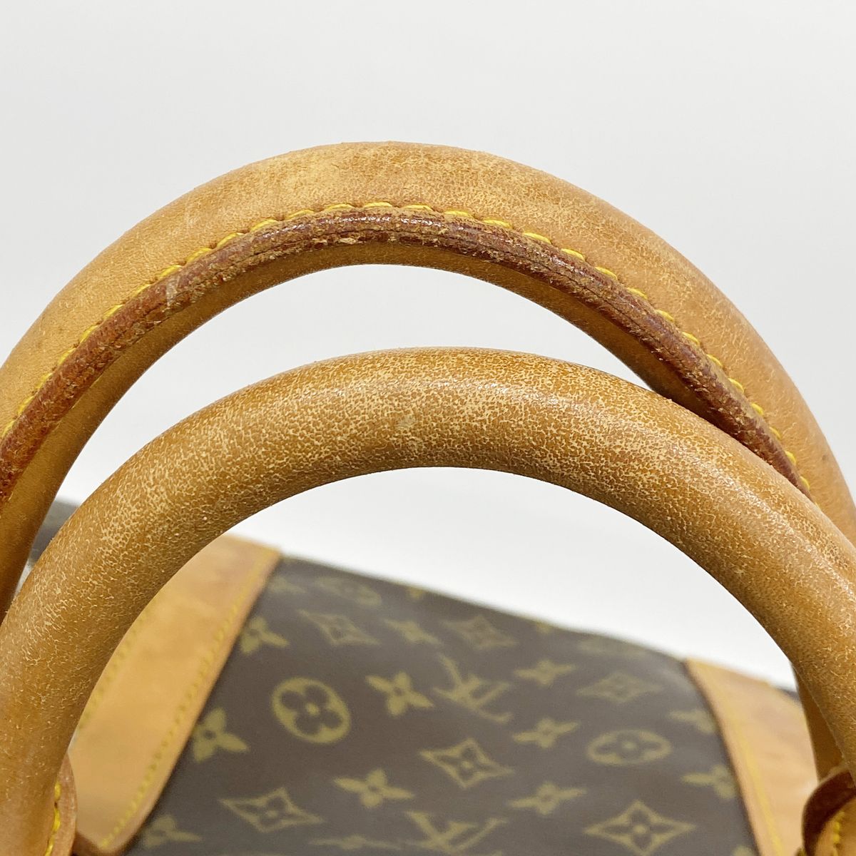 Louis Vuitton Boston Bag Monogram Keepall 60 Brown — view 7