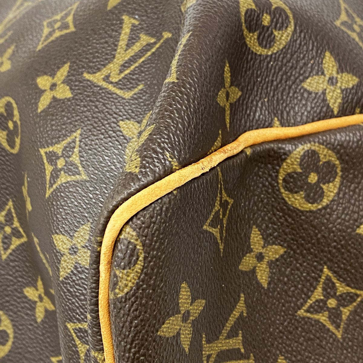 Louis Vuitton Boston Bag Monogram Keepall 60 Brown — view 6
