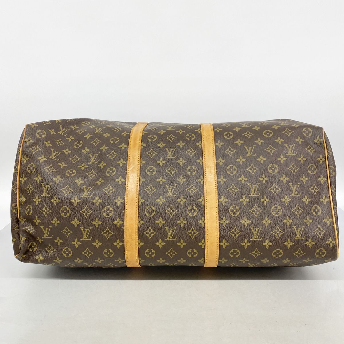 Louis Vuitton Boston Bag Monogram Keepall 60 Brown — view 3