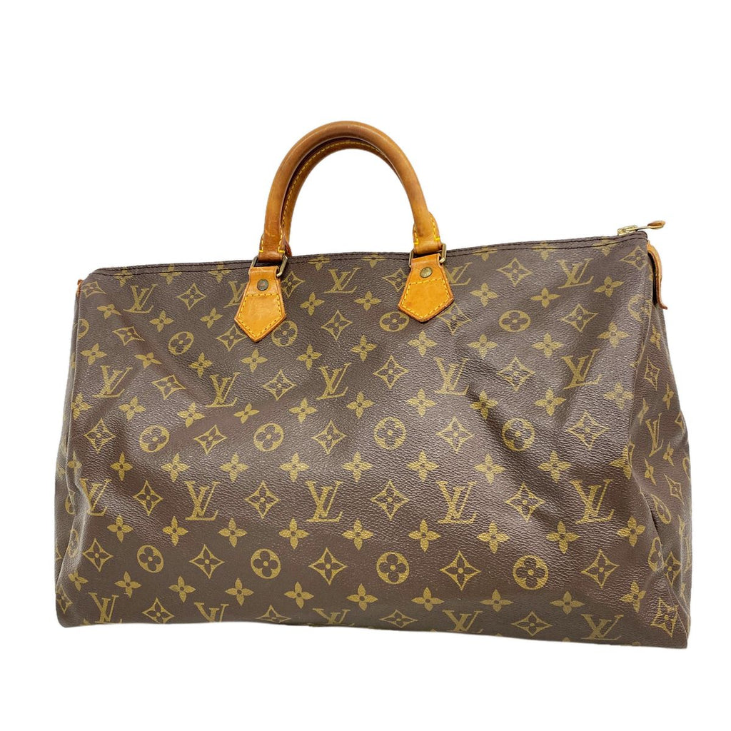 Louis Vuitton Handbag Monogram Speedy 40 Brown