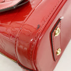 Louis Vuitton Handbag Vernis Alma BB Cerise 2-Way Bag — view 6
