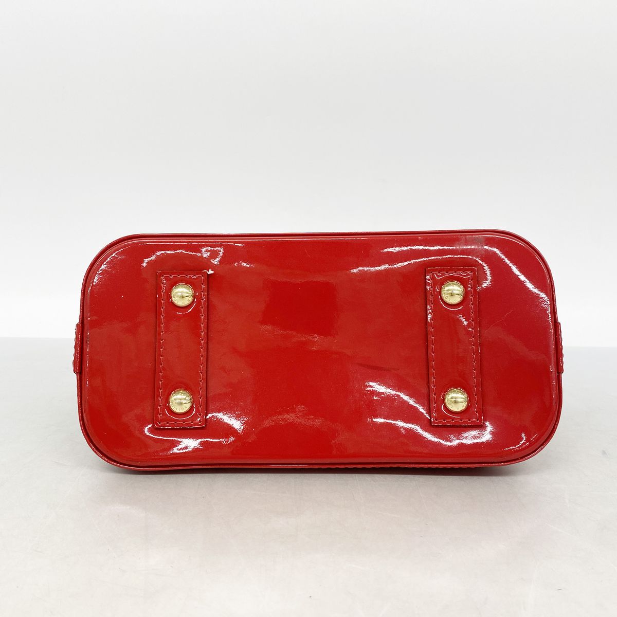 Louis Vuitton Handbag Vernis Alma BB Cerise 2-Way Bag — view 3