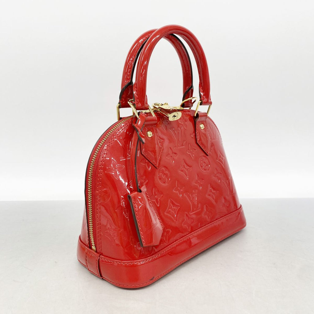 Louis Vuitton Handbag Vernis Alma BB Cerise 2-Way Bag — view 2