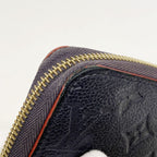 Louis Vuitton Wallet Monogram Empreinte Zippy Marine Rouge — view 5