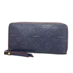 Louis Vuitton Wallet Monogram Empreinte Zippy Marine Rouge