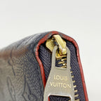 Louis Vuitton Wallet Monogram Empreinte Zippy Marine Rouge — view 6