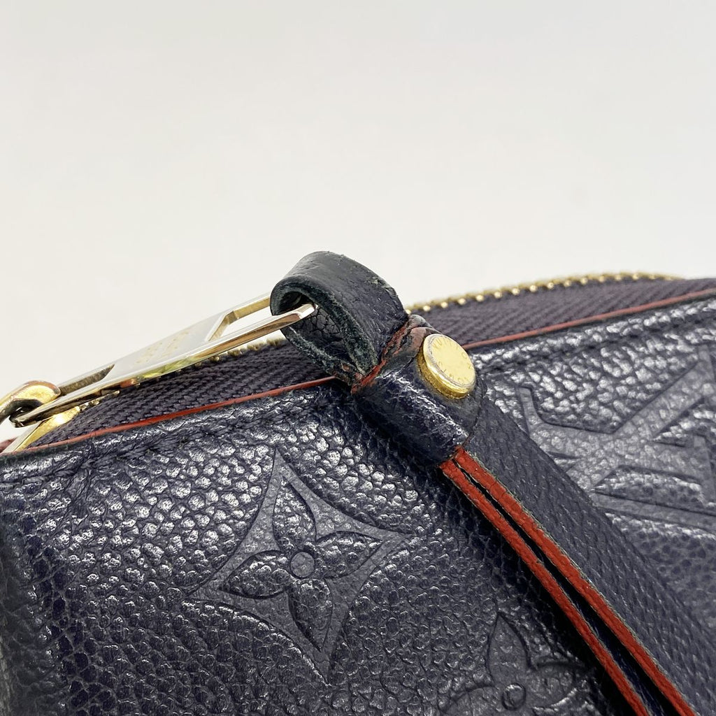 Louis Vuitton Wallet Monogram Empreinte Zippy Marine Rouge — view 8