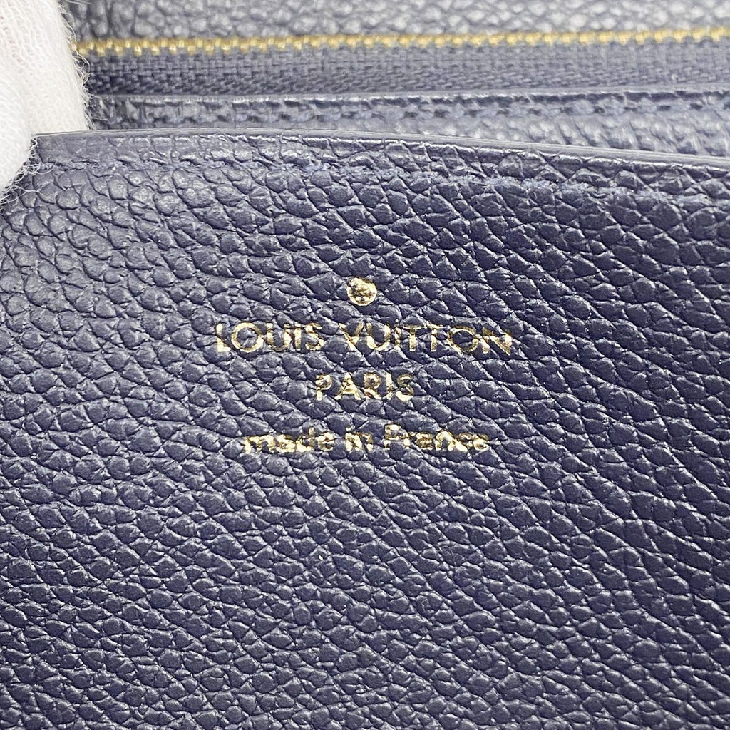 Louis Vuitton Wallet Monogram Empreinte Zippy Marine Rouge — view 4