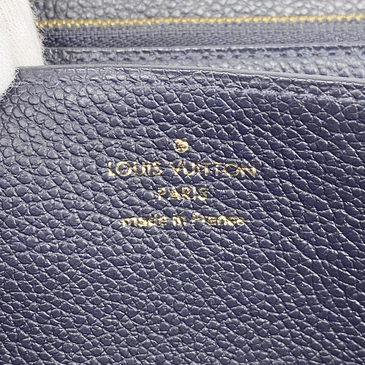Louis Vuitton Wallet Monogram Empreinte Zippy Marine Rouge — view 4