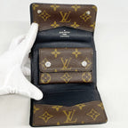 Louis Vuitton Trifold Wallet Monogram Macassar Portefeuille Compact Brown — view 3
