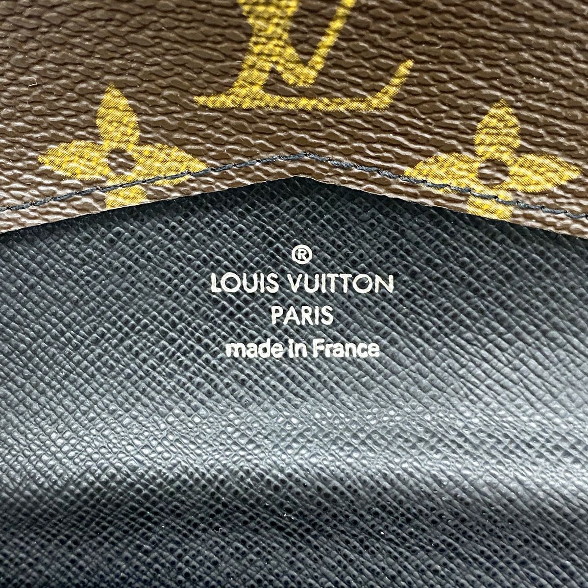 Louis Vuitton Trifold Wallet Monogram Macassar Portefeuille Compact Brown — view 4