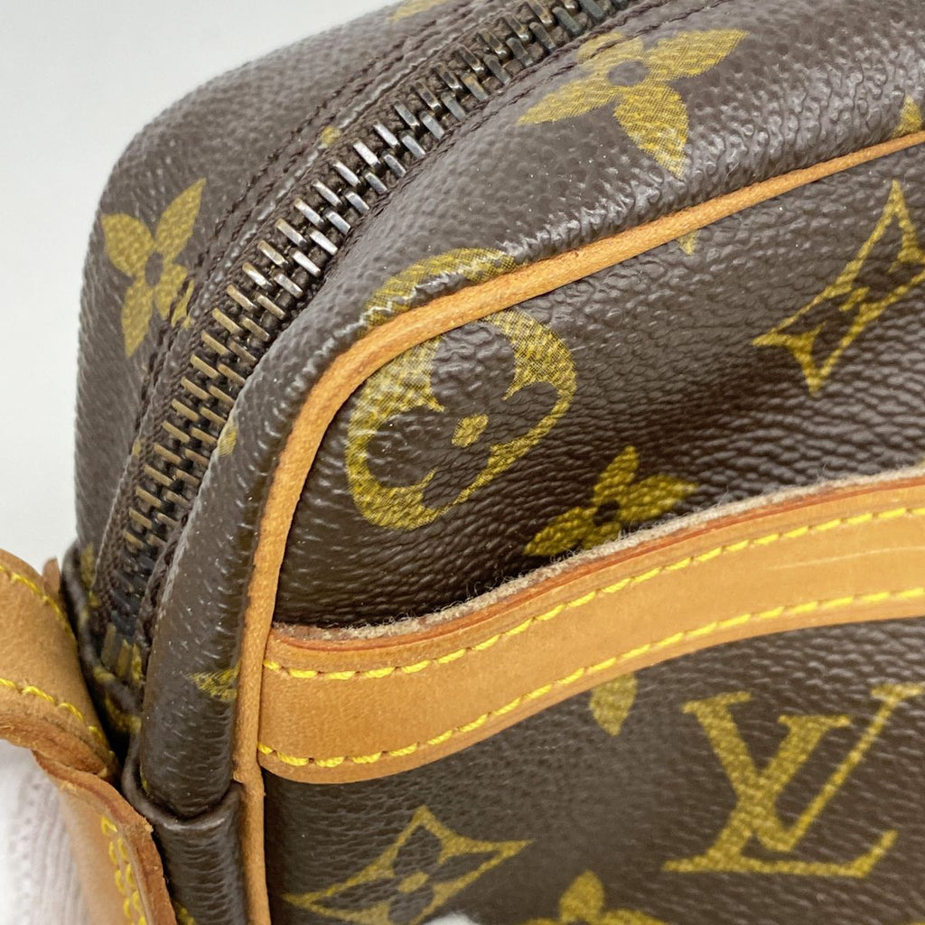 Louis Vuitton Shoulder Bag Monogram Jeune Fille GM Brown — view 7