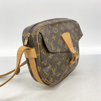 Louis Vuitton Shoulder Bag Monogram Jeune Fille GM Brown — view 2