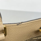 Louis Vuitton Handbag Monogram Empreinte Montaigne MM Dune — view 8
