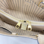 Louis Vuitton Handbag Monogram Empreinte Montaigne MM Dune — view 4