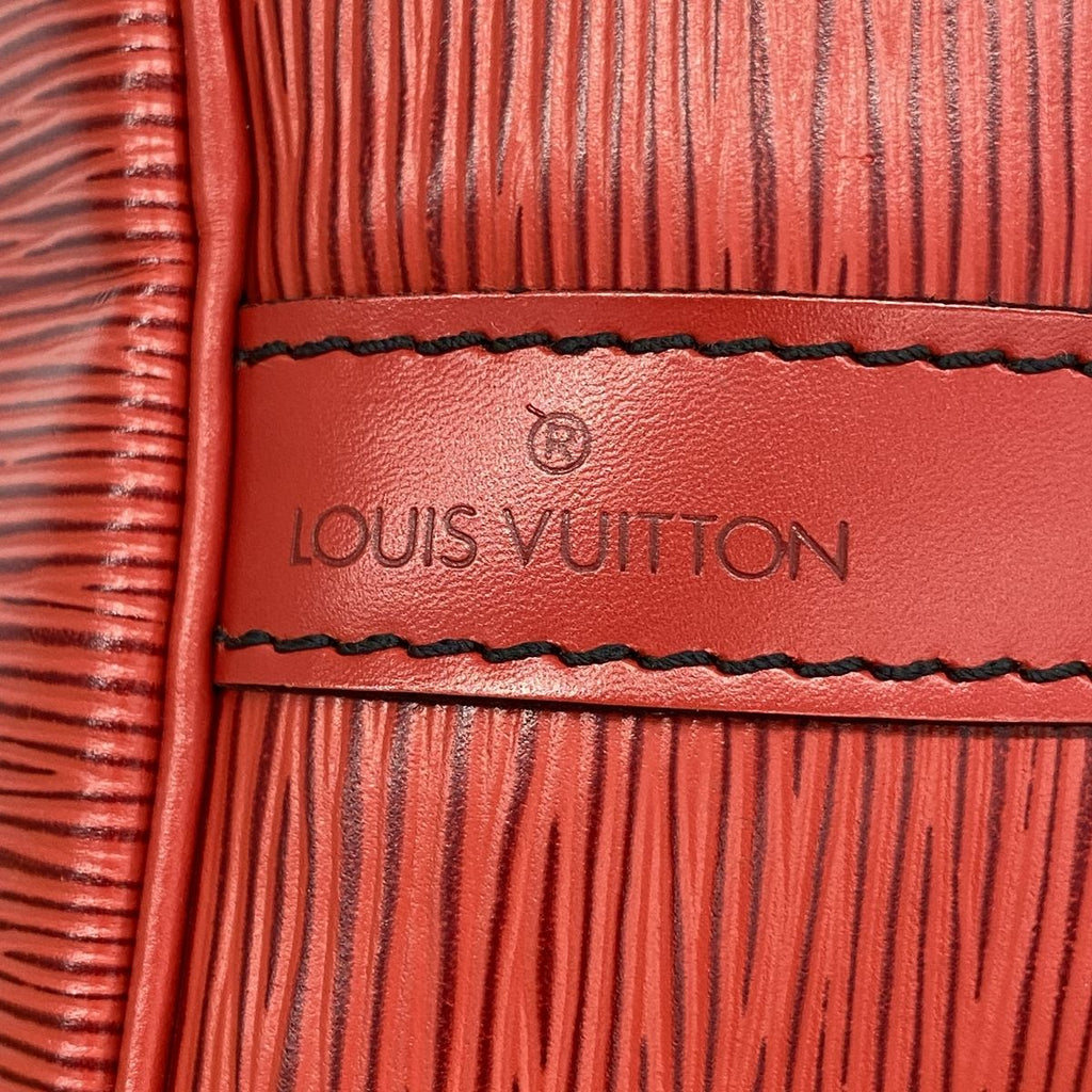 Louis Vuitton Shoulder Bag Epi Petit Noe Castilian Red — view 5