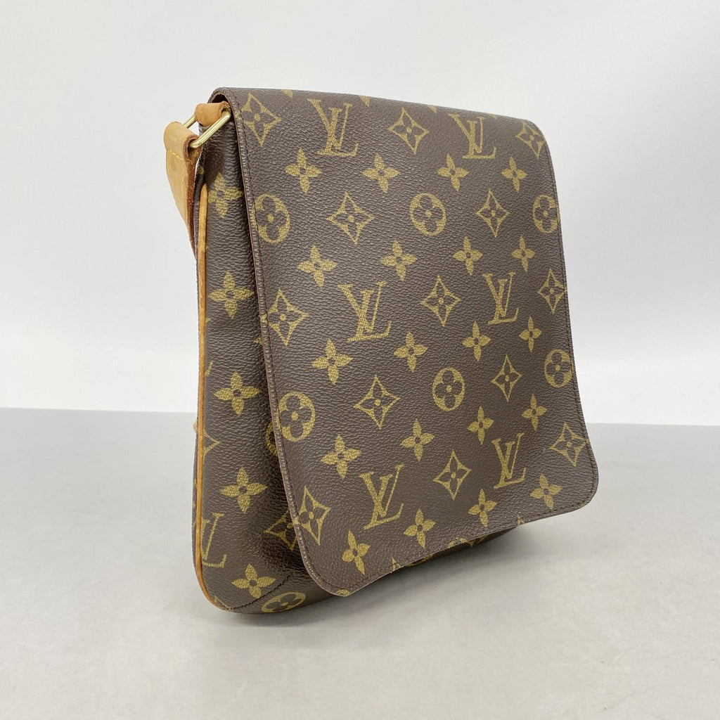 Louis Vuitton Shoulder Bag Monogram Musette Salsa Short Strap Brown — view 2