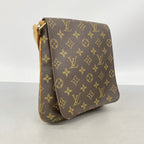 Louis Vuitton Shoulder Bag Monogram Musette Salsa Short Strap Brown — view 2