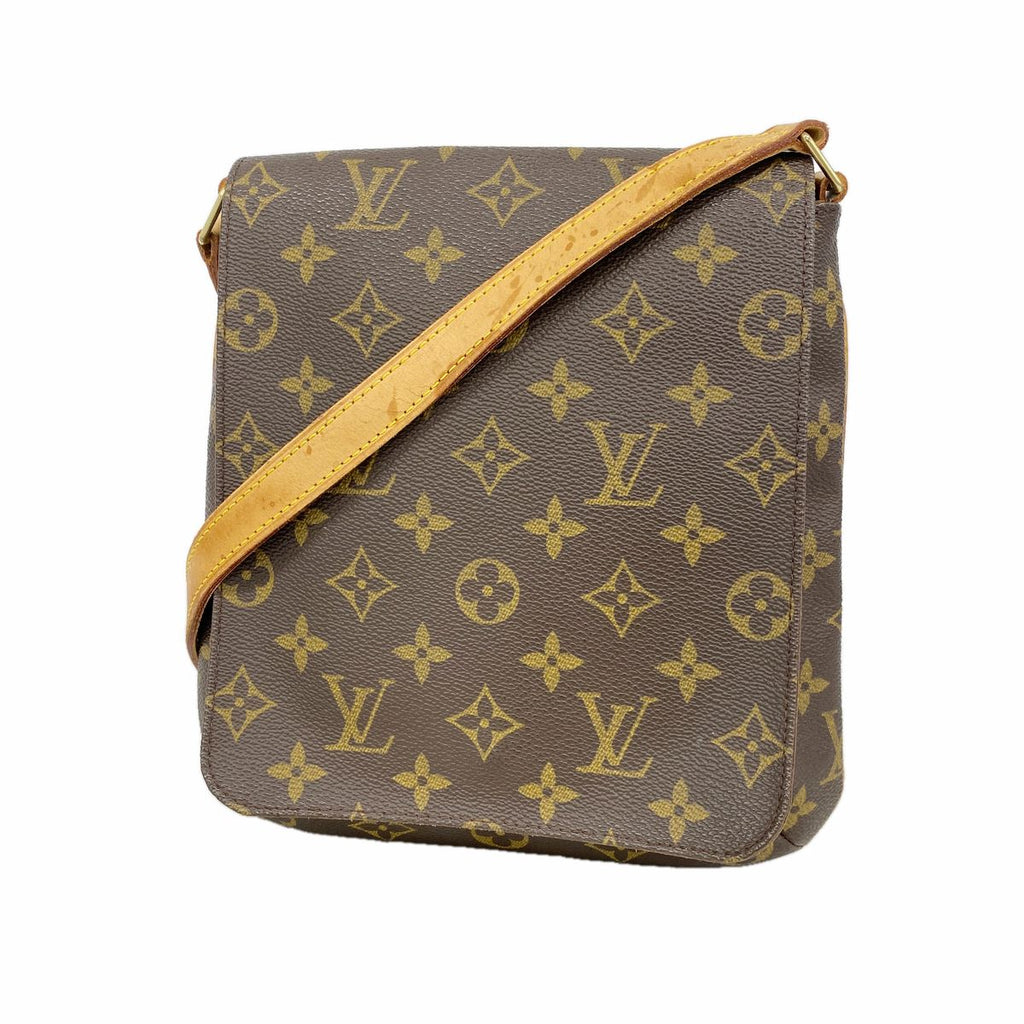 Louis Vuitton Shoulder Bag Monogram Musette Salsa Short Strap Brown