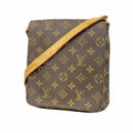Louis Vuitton Shoulder Bag Monogram Musette Salsa Short Strap Brown