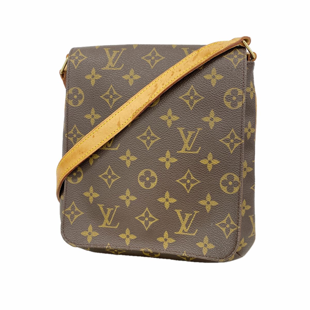 Louis Vuitton Shoulder Bag Monogram Musette Salsa Short Strap Brown