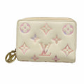 Louis Vuitton Wallet Monogram Embossed Portefeuille Lou Dream Beige