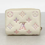 Louis Vuitton Wallet Monogram Embossed Portefeuille Lou Dream Beige — view 7