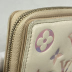 Louis Vuitton Wallet Monogram Embossed Portefeuille Lou Dream Beige — view 6