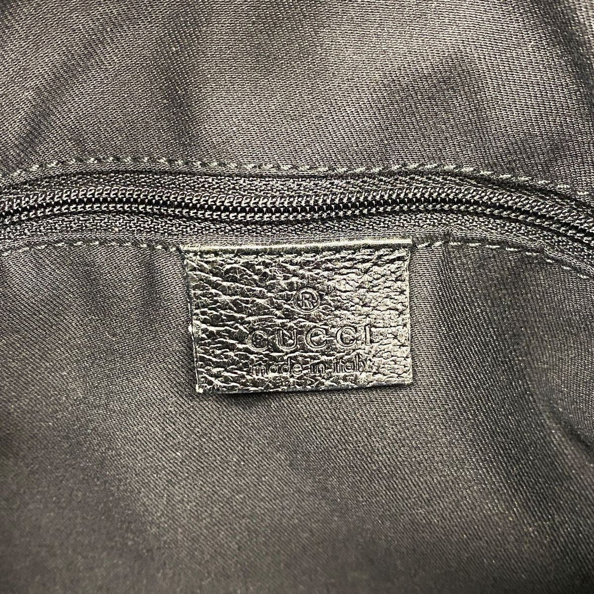 Gucci Handbag GG Canvas Black Silver — view 5